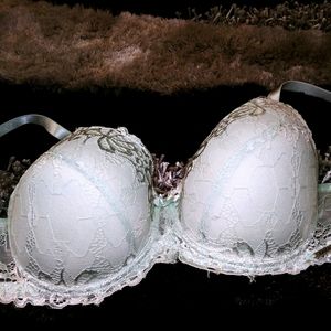 Teal XOXO bra 38DD